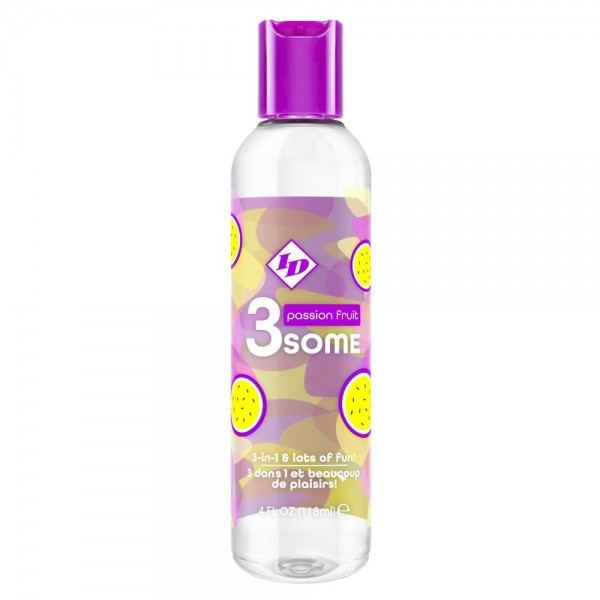 ID 3some Passion Fruit 3 In 1 Lubricant 118ml